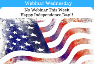 No Webinar Happy July 4th image